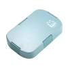 INS popular children's lunch box, microwave oven, student lunch box, plastic compartments, Amazon lunch box Item Picture